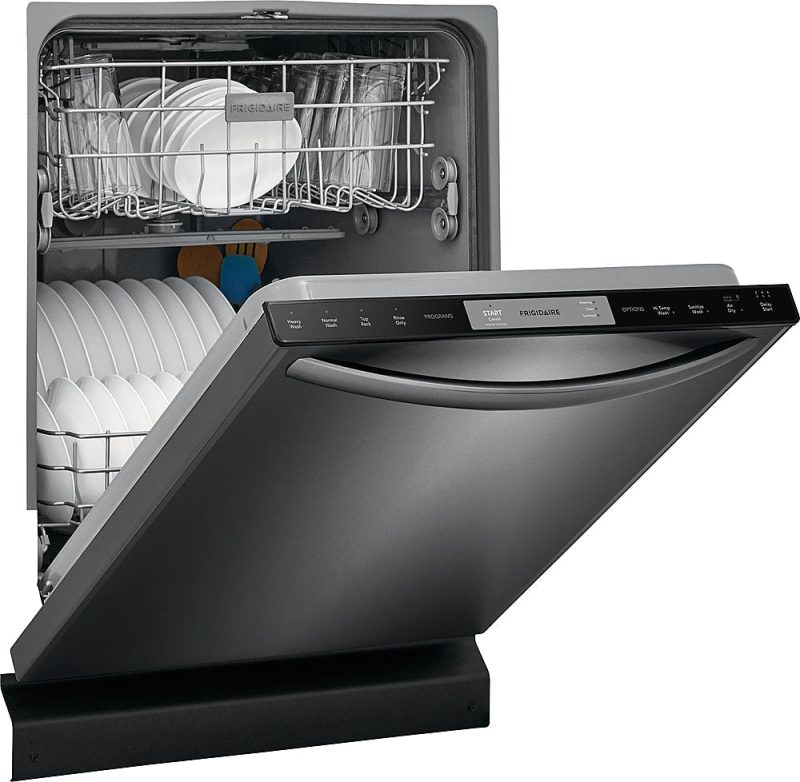 Frigidaire - 24" Built-In Dishwasher - Black stainless steel - Image 7