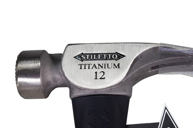 Stiletto-TI12MCF 12 oz Titanium Milled Face Hammer with 18 in. Hybrid Fiberglass Handle - Image 2