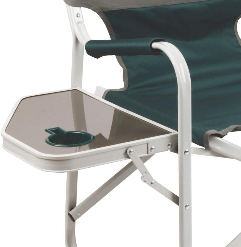 Coleman Outpost Breeze Portable Folding Deck Chair with Side Table💝 Last Day For Clearance - Image 3