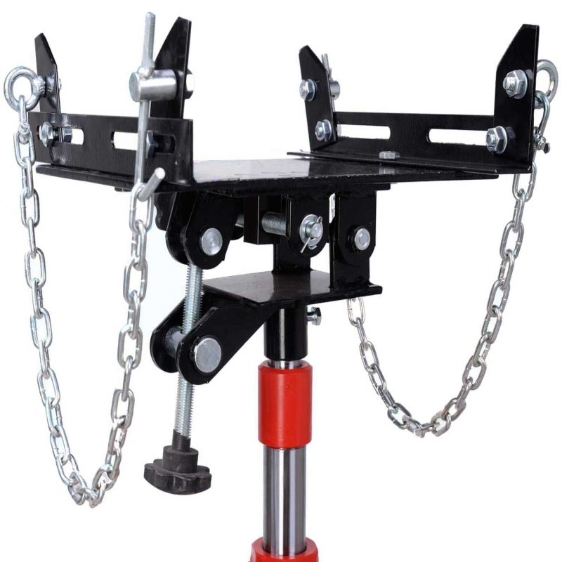 INTBUYING 1300 LB 2 Stage Hydraulic Transmission Jack 360 Degrees Swivel Wheels Lift Hoist 0.6T - Image 6