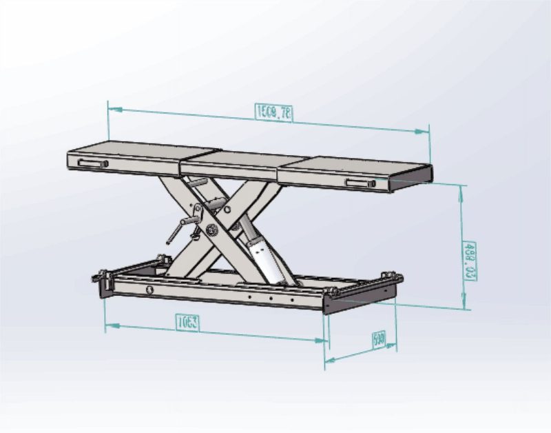 Rolling Jack 5000 lbs. Lifting Capacity Only Fits KT-4H110 lift - Image 6