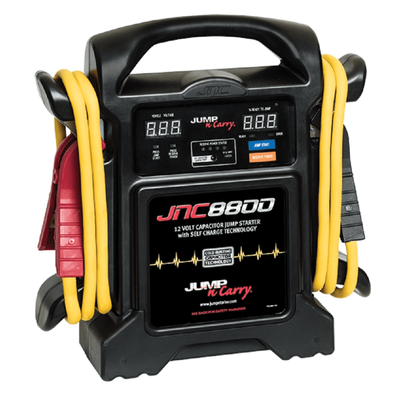 Clore Automotive Jump-N-Carry 800 Start Assist Amp 12V Capacitor Jump Starter