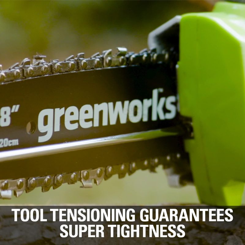 Greenworks Polesaw Hedge 2 0Ah Battery - Image 8