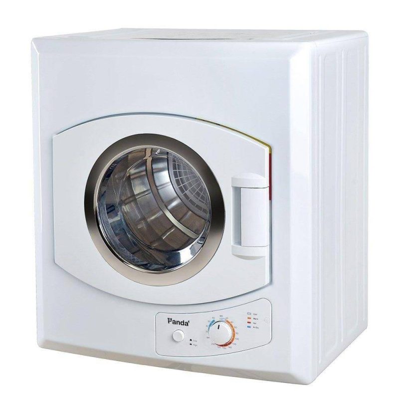 3.75 CU.FT Compact Laundry Dryer, White