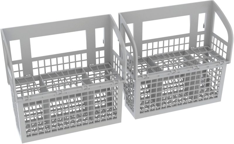 Bosch - 100 Series 24" Front Control Built-In Dishwasher with Hybrid Stainless Steel Tub - Stainless steel - Image 3