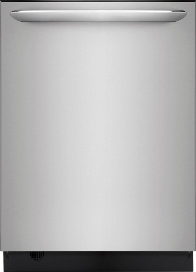 Frigidaire - Gallery 24" Top Control Tall Tub Built-In Dishwasher with Stainless Steel Tub - Stainless steel