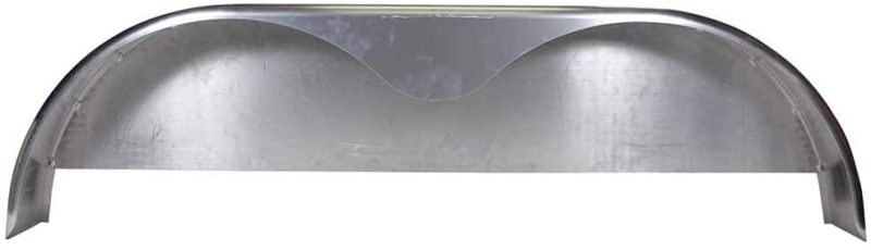 72×10-3/4 Tandem Axle Steel Trailer Fender w/Back Plate Welded In (2-Pack) - Image 4