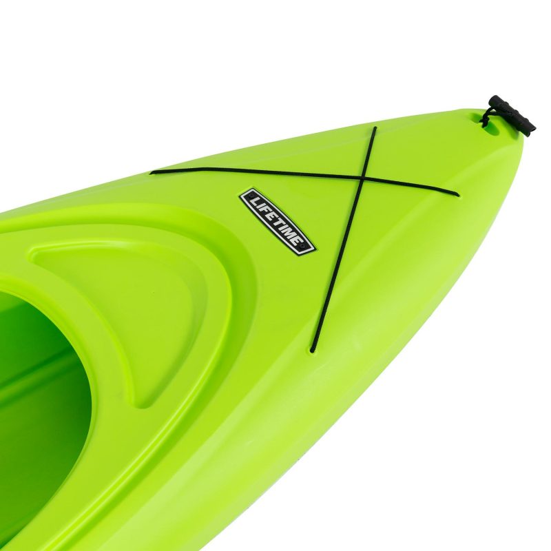 Lifetime Pacer 8 ft Sit-In Kayak (Paddle Included)， Green - Image 7