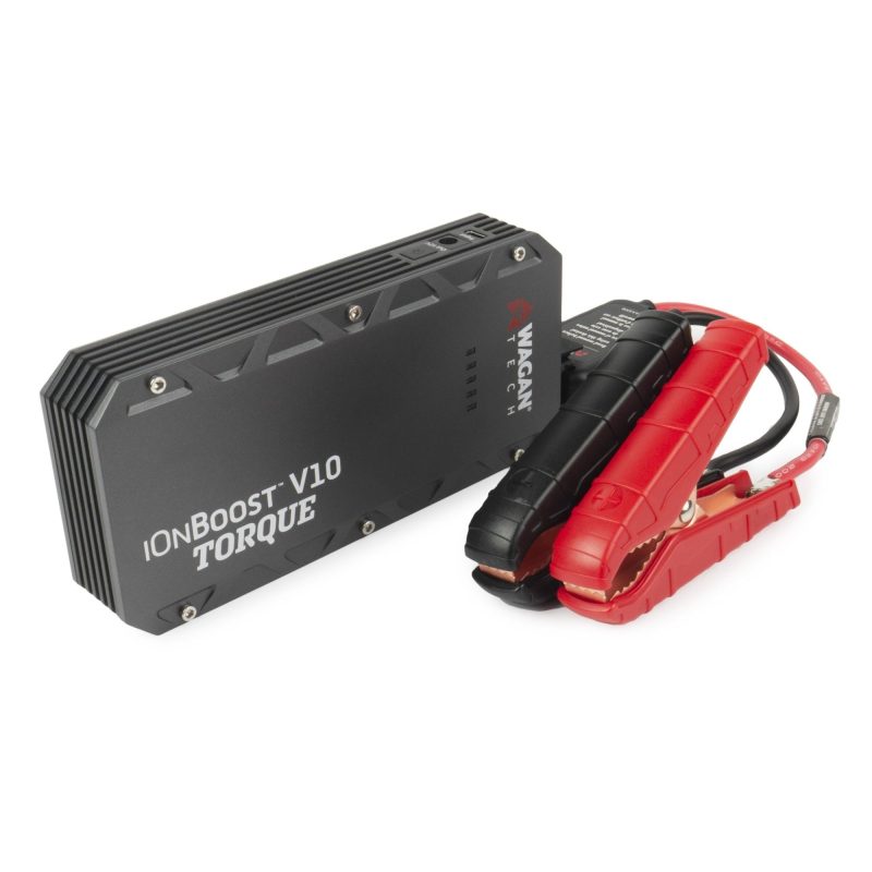 Wagan EL7507 Jump Starter iOnBoost V8 TORQUE 1000Amp Peak 12V Portable Lithium Car Battery