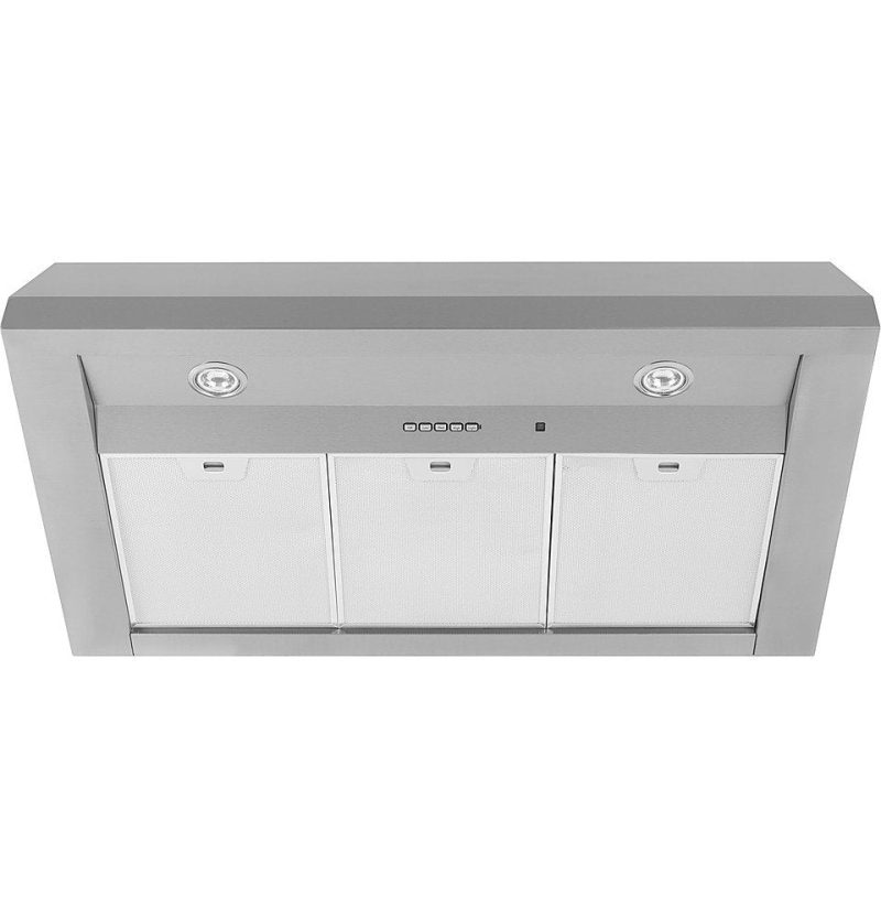 GE Profile - 36" Convertible Range Hood - Stainless steel - Image 2