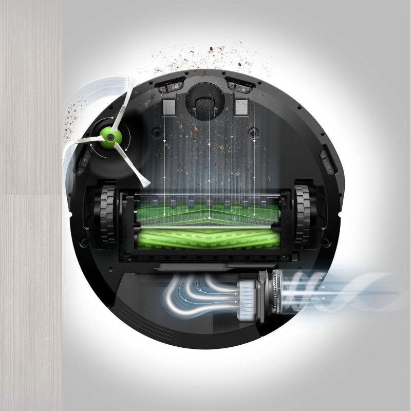 iRobot Roomba i7+ (7550) Wi-Fi Connected Self-Emptying Robot Vacuum - Charcoal - Image 3