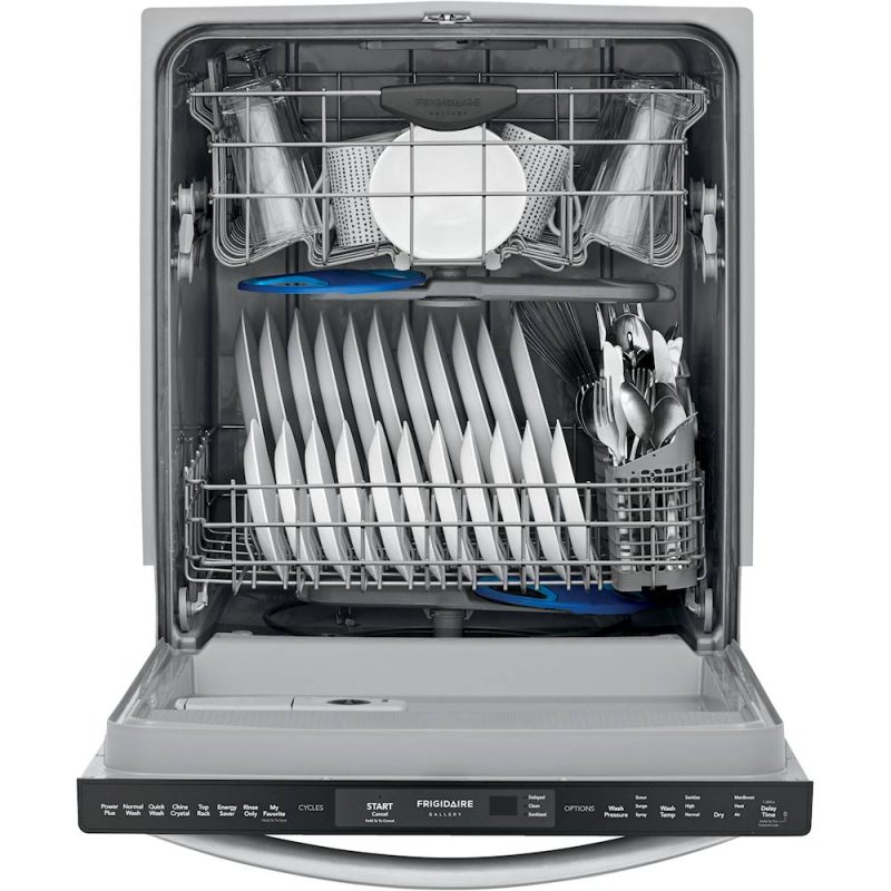 Frigidaire - Gallery 24" Compact Top Control Built-In Dishwasher with 49 dBa - Stainless steel - Image 7