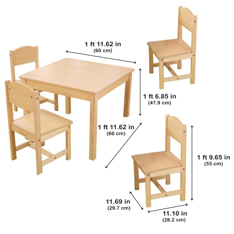 KidKraft Farmhouse Table Chair Set - Image 6