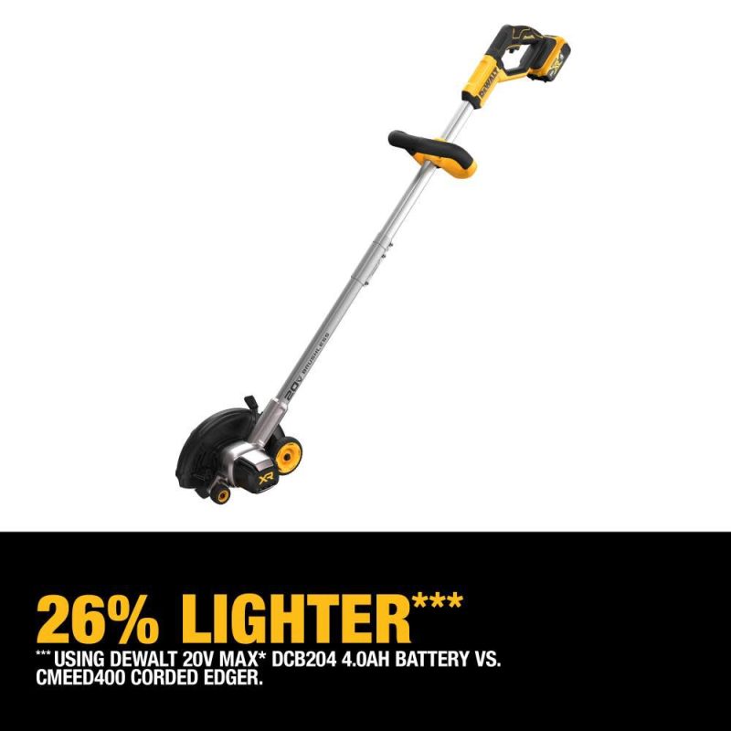 DEWALT 20V MAX* Brushless Cordless Edger Kit DCED400M1 from DEWALT - Image 15