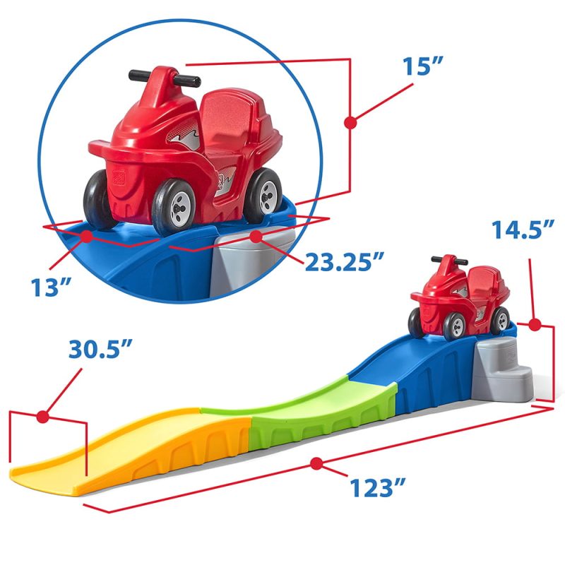 Step2 Anniversary Edition Up and Down Roller Coaster with over 10 feet of track - Image 2