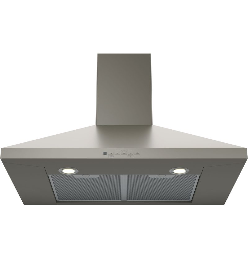 GE - 30" Convertible Range Hood - Slate