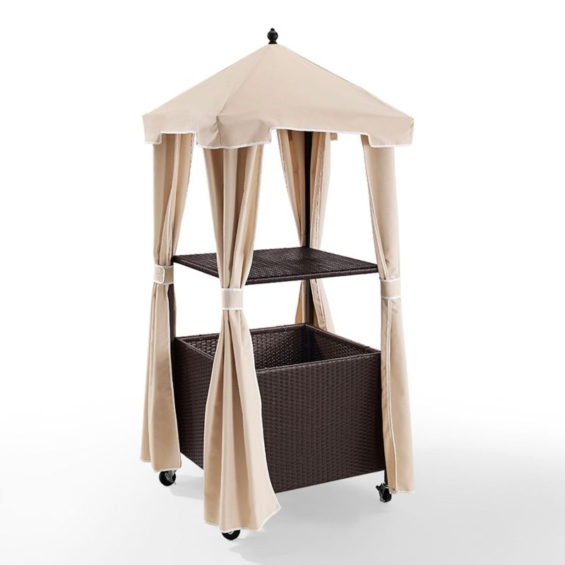 Palm Harbor Faux Wicker Towel Valet - Image 4