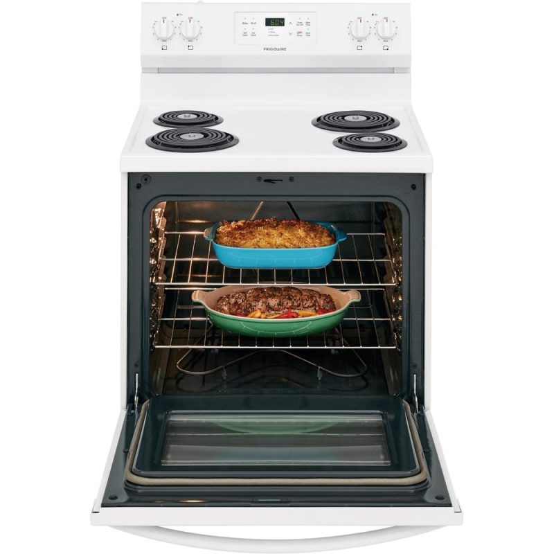 Frigidaire 30-inch Freestanding Electric Range with Ready-Select® Controls FFEF3016VW - Image 6