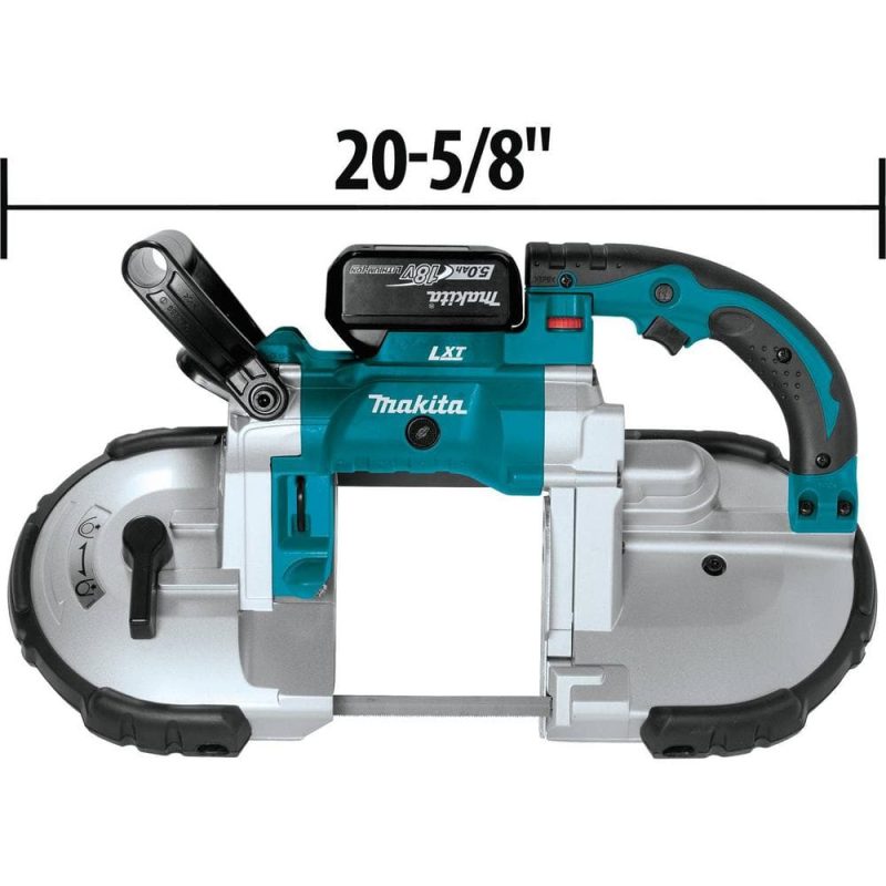 18V LXT 5.0Ah Lithium-Ion Cordless Portable Band Saw Kit XBP02TX - Image 7