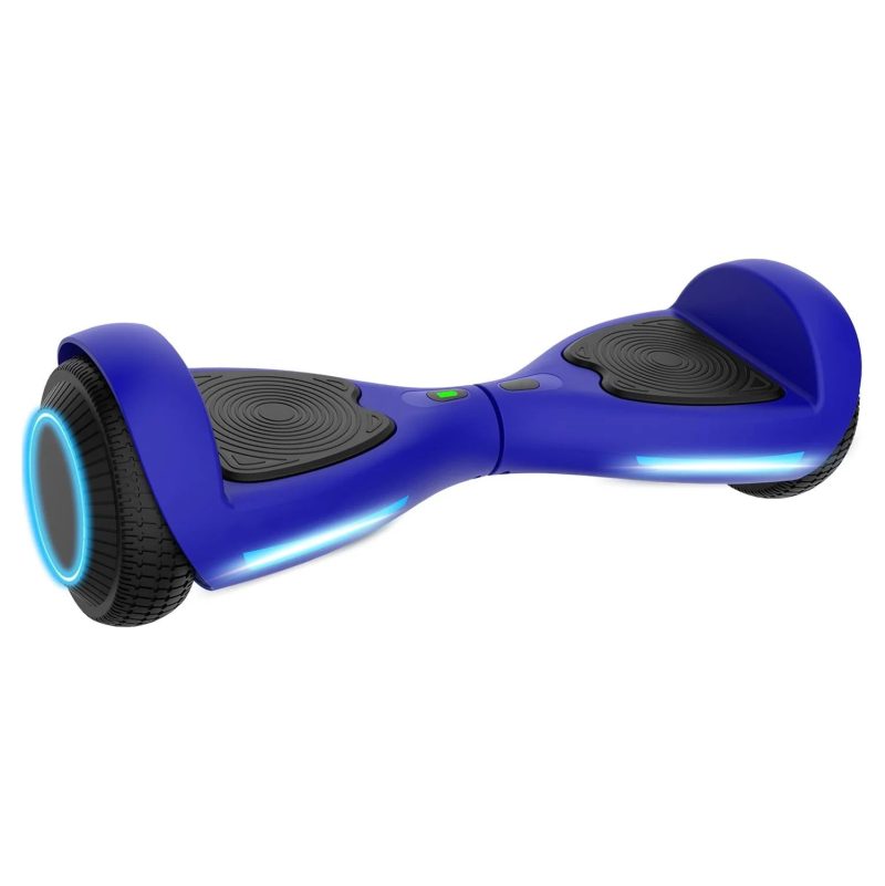 GOTRAX FX3 Hoverboard for Kids Adults,200W Motor 6.5" LED Wheels 6.2mph Speed Hover Board, Blue - Image 11