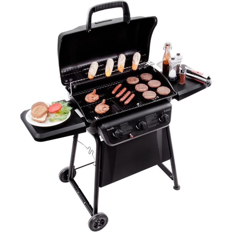 Char-Broil - Classic Gas Grill - Black - Image 3