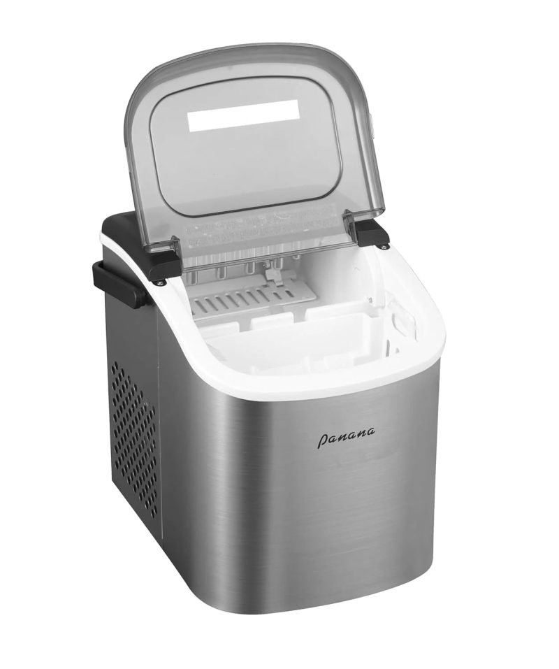 Countertop Ice Makers,Automatic Clean,Portable Ice Maker 9 Bullet Ice Ready in 7-12min,26.5lbs/24H,for Home/Kitchen/Office/Party,Black - Image 12