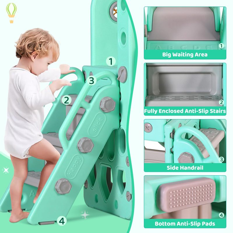 Arlopu Climber Toddler Reinforced Playground - Image 4