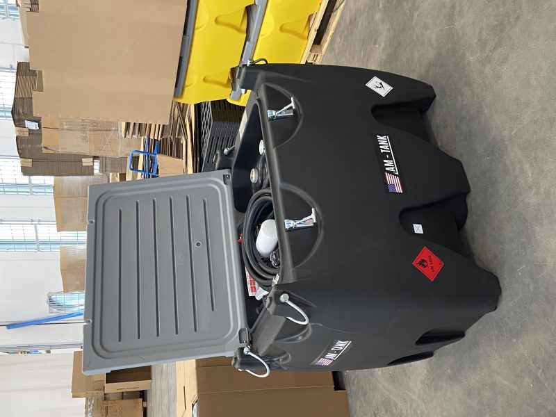 AM-TANK 155 DIESEL: Portable Diesel Tank 155 gal, 12V pump, WATER AND PARTICULATE FILTER, 26ft flexible hose, Automatic shut-off Nozzle. - Image 4