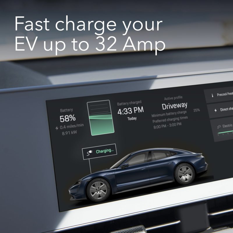 Lectron Level 1 / Level 2 Portable J1772 EV Charger (12 Amp / 32 Amp) with Dual Charging Plugs (NEMA 5-15 & 14-50) - Compatible with All J1772 EVs (White) - Image 4