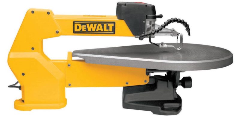 HEAVY-DUTY 20 VARIABLE-SPEED SCROLL SAW (DW788) ;