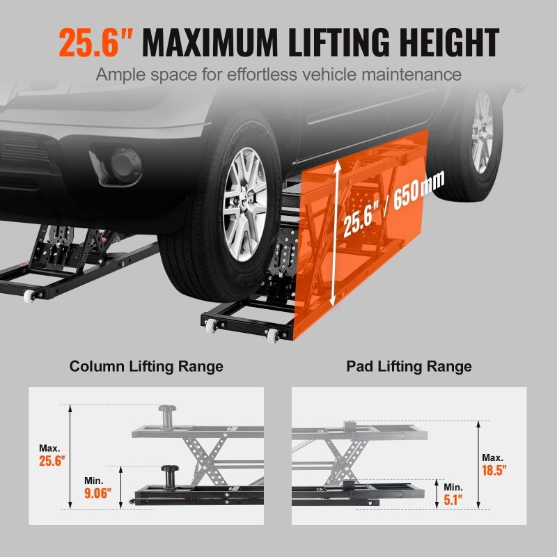 BENTISM Portable Car Lift 5000 LBS Automatic Car Lift System Jack for Home Garage - Image 3