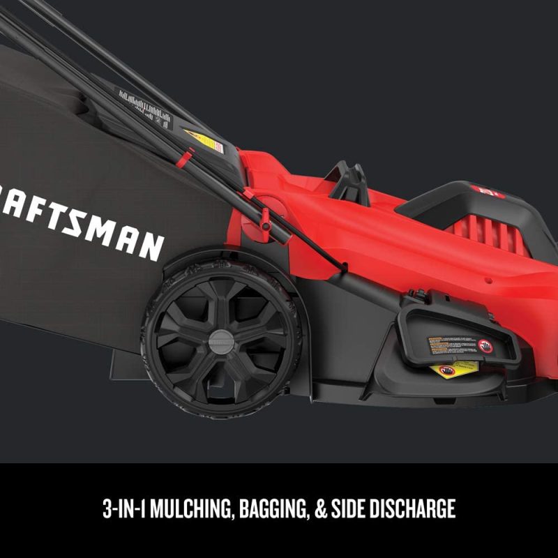 CRAFTSMAN Electric Lawn Mower�� 20-Inch�� Corded�� 13-Ah (CMEMW213) - Image 9