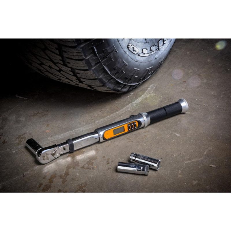 Gearwrench 3/8In Drive 120Xp Flex Head Electronic Torque Wrench With Angle - Image 7