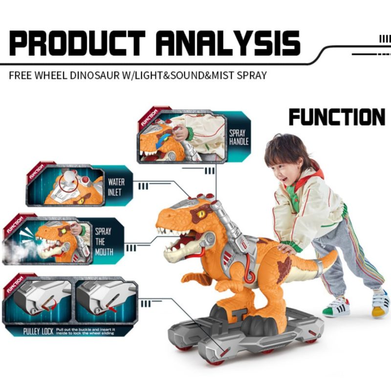 Dinosaur Operated Electric Rideable Toddlers - Image 4