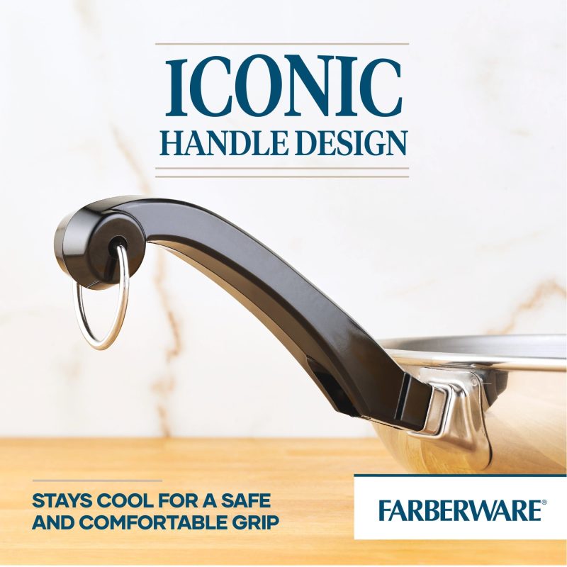 Farberware Classic Stainless Steel Cookware 15-Piece Set - Image 8