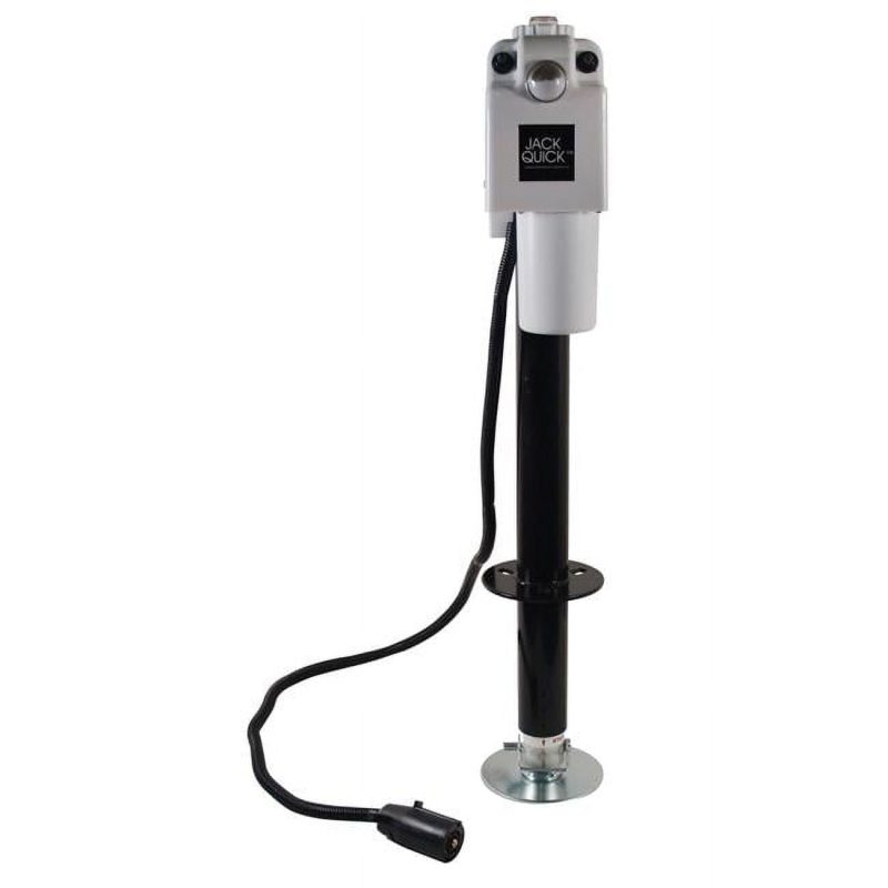 Quick Products JQ-3500B Electric Tongue Jack, Black