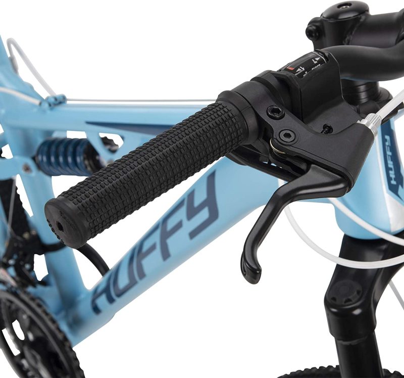 Huffy 26 in. Marker Womens Full Suspension Mountain Bike, Blue - Image 7