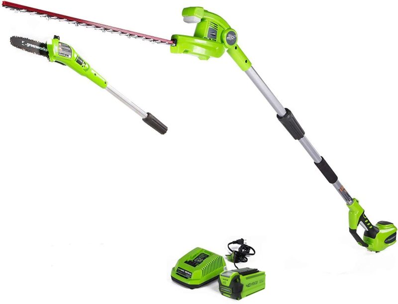 Greenworks Polesaw Hedge 2 0Ah Battery