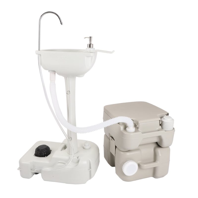 CHH-7701 1020T Portable Removable Outdoor Hand Sink Bathroom Basin Washbasin Portable Toilet - Image 4