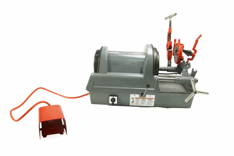 Restored RIDGID® 1822-I Auto Chuck Pipe Threading Machine 20000 815A & Dies (Refurbished) - Image 2