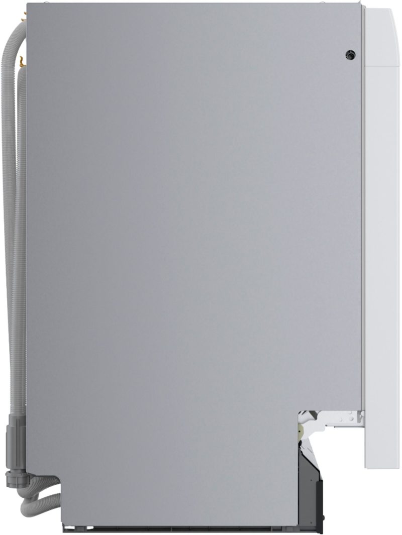 Bosch - 300 Series 18" Front Control Smart Built-In Dishwasher with 3rd Rack and 46 dBA - White - Image 2