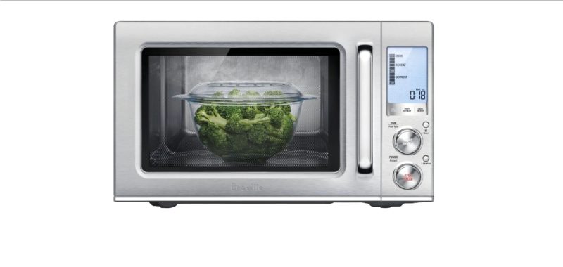 Breville - the Smooth Wave™ 1.2 Cu. Ft. Microwave - Stainless steel - Image 4