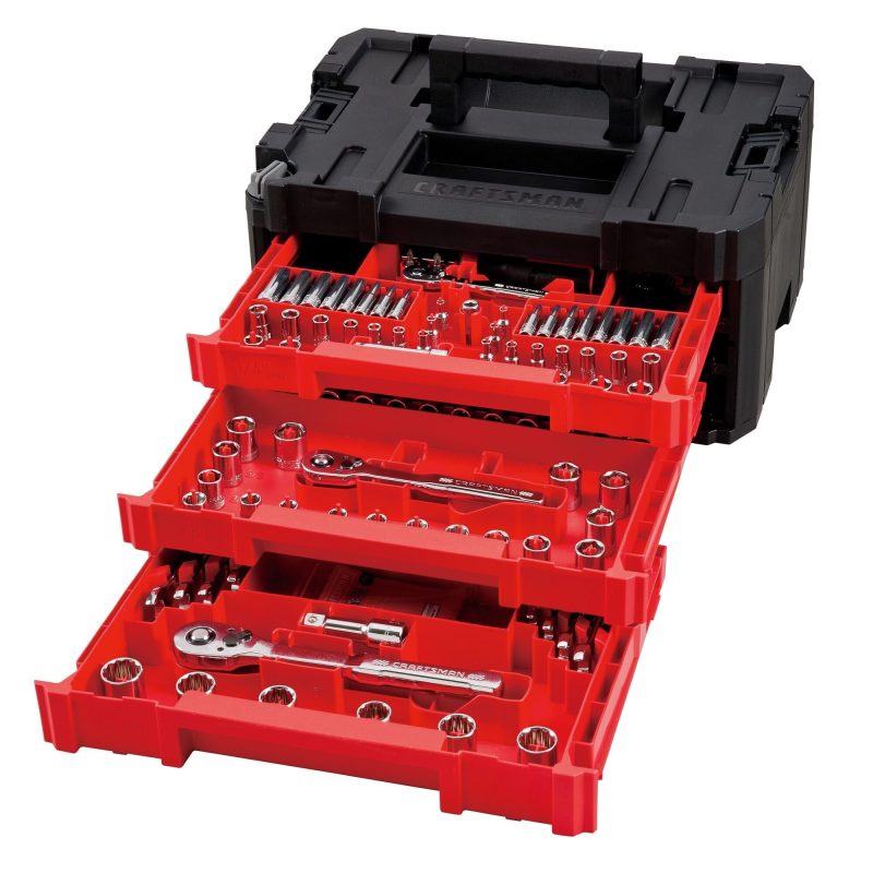 CRAFTSMAN 230PC MECHANICS TOOL SET CMMT45305 - Image 5