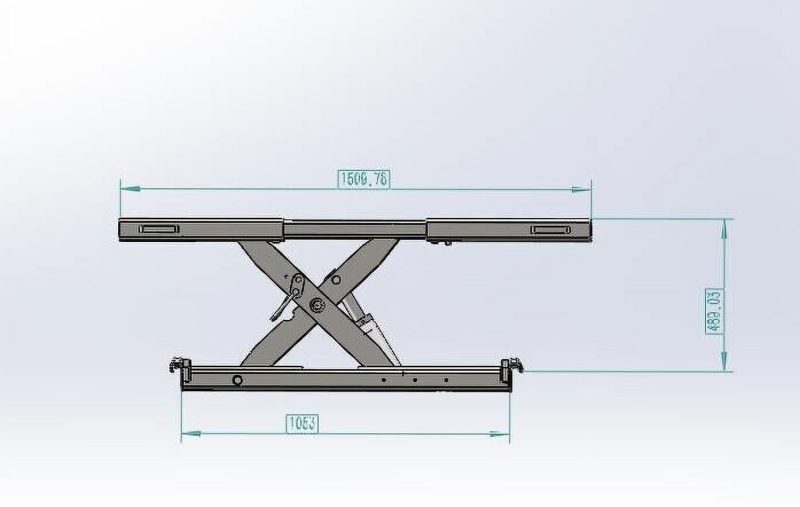 Rolling Jack 5000 lbs. Lifting Capacity Only Fits KT-4H110 lift - Image 4