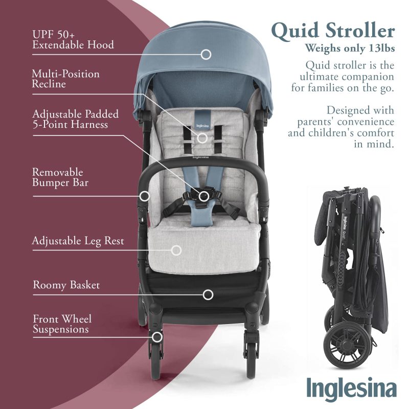 Inglesina Quid Stroller Lightweight Foldable - Image 2