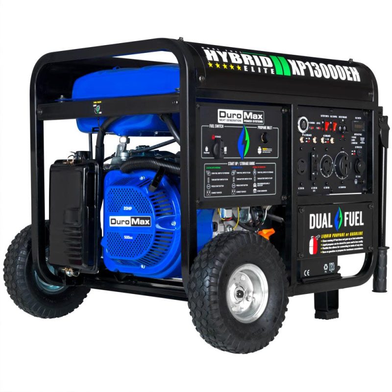 13000-Watt Dual Fuel Hybrid Portable Generator