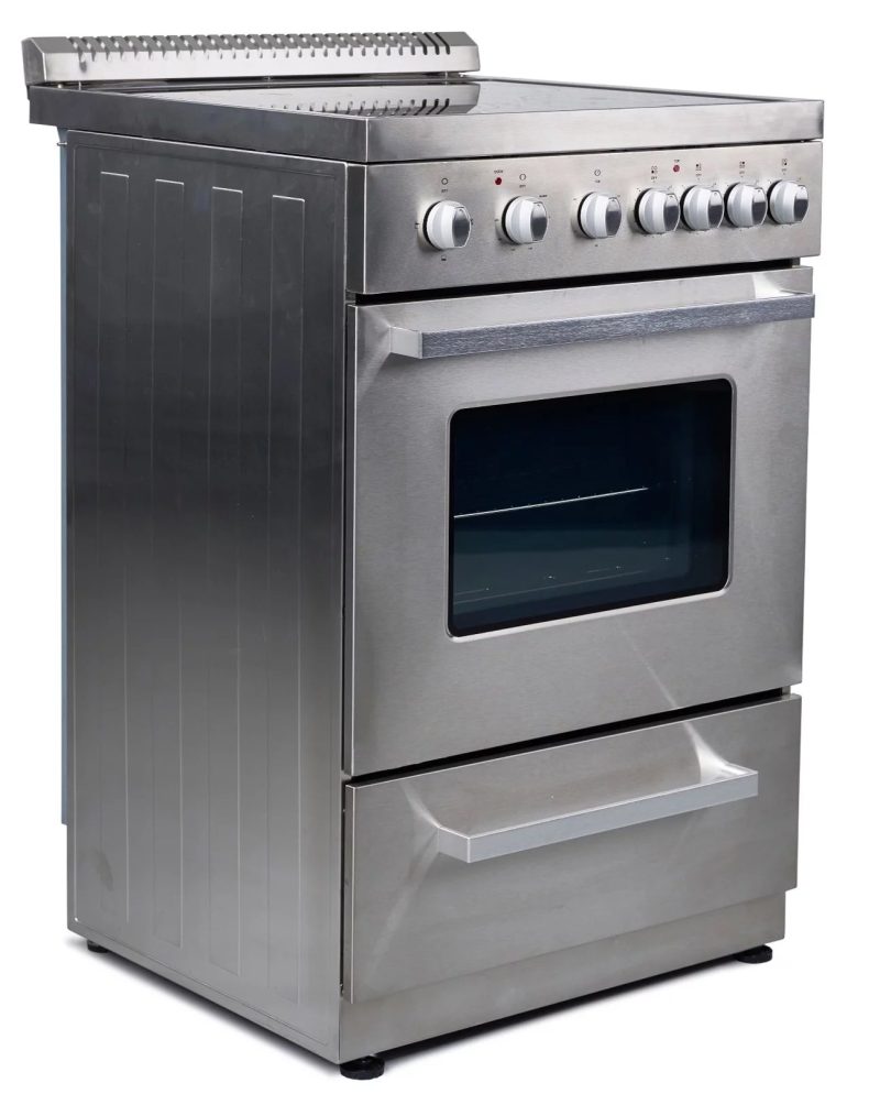 Premium Levella 24" Freestanding Electric Range with 4 Burners and 2.6 Cu. Ft. Oven Capacity - Image 4