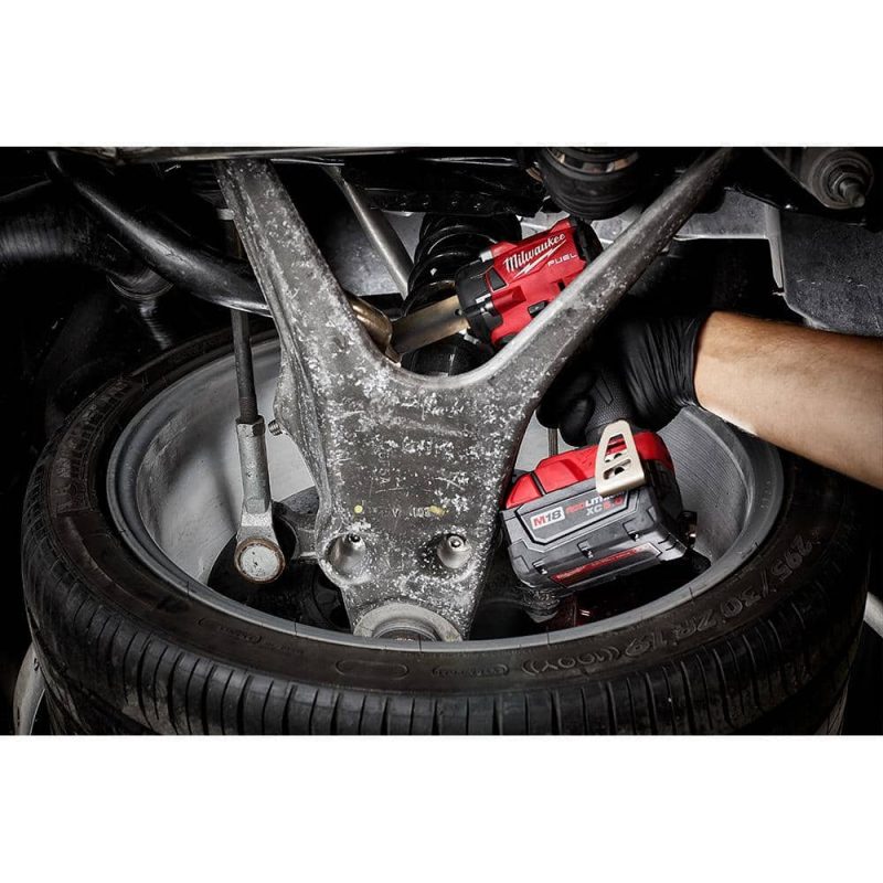 M18 FUEL GEN-3 18V Lithium-Ion Brushless Cordless 1/2 in. Compact Impact Wrench with Friction Ring (Tool-Only) 2855-20 - Image 7