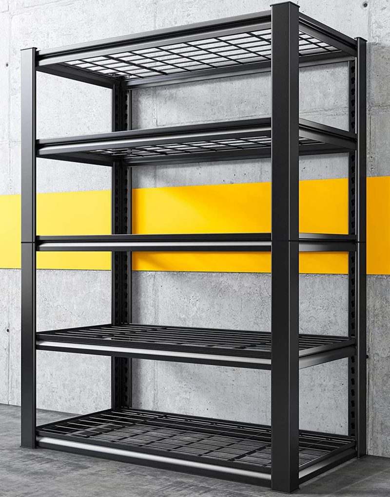 REIBII Shelving Storage Adjustable Basement