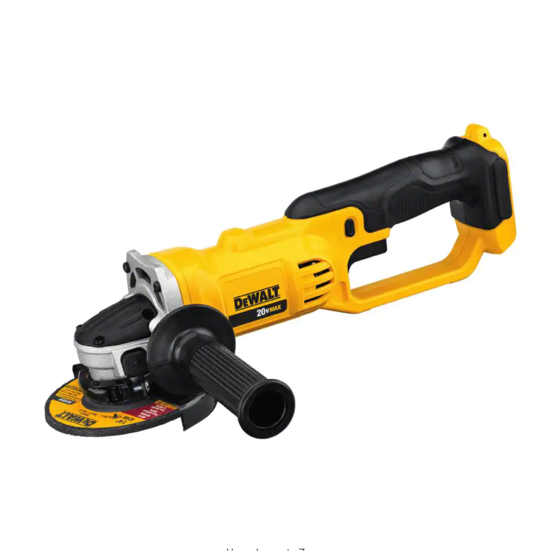 DW DCG412P1 20-Volt MAX Cordless 4-1/2 in. to 5 in. Grinder�� (1) 20-Volt 5.0Ah Battery and Charger - Image 2